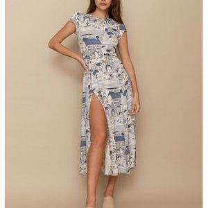 Reformation Gavin Midi Dress - Portugal